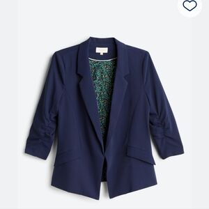 Skies are blue medium navy blazer